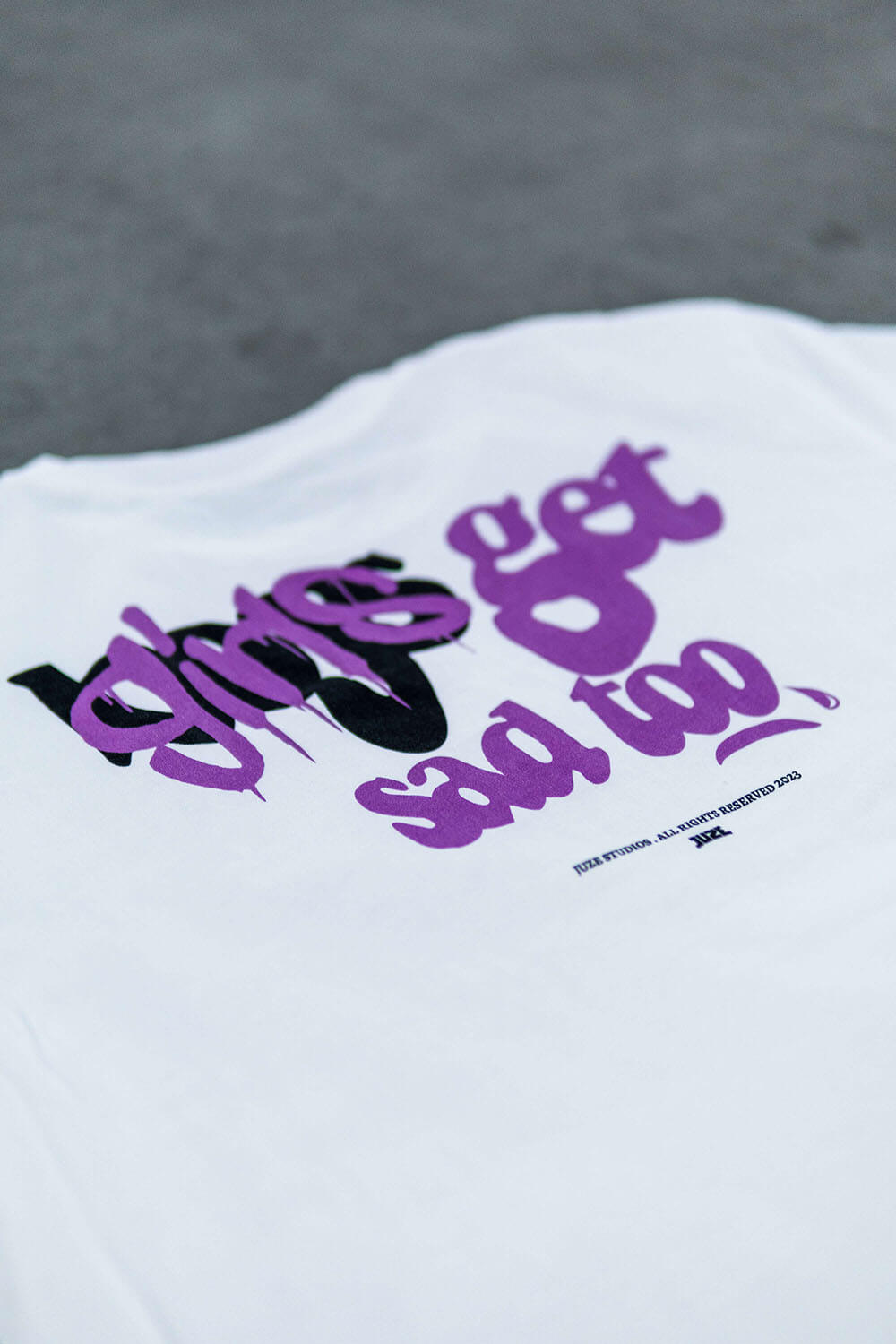 B̶o̶y̶s̶ Girls Get Sad Too WHT Tee